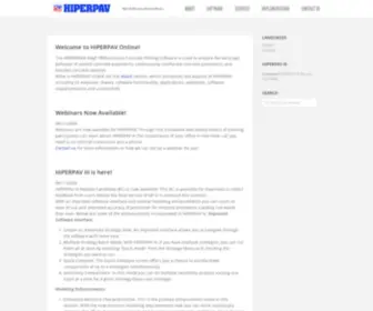 Hiperpav.com(The Transtec Group Pavement Engineering) Screenshot