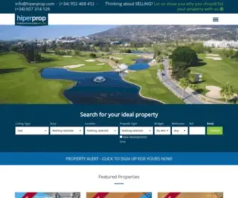 Hiperprop.com(Welcome to) Screenshot