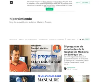 Hipersintiendo.blog(Hipersintiendo blog) Screenshot