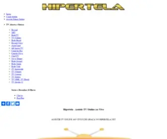 Hipertela.net(Website Removido) Screenshot