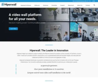 Hiperwall.com(Hiperwall Video Wall Software Solutions) Screenshot