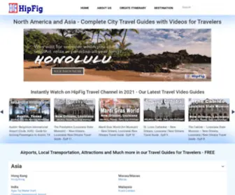Hipfig.com(Travel videos) Screenshot