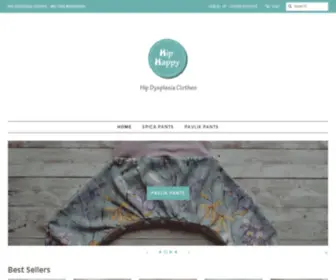 Hiphappyclothes.com(Hip Happy Clothes for Children in Treatment for Hip Dysplasia) Screenshot