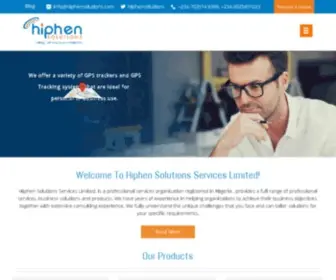 Hiphensolutions.com(Hiphen Solutions Services Ltd) Screenshot