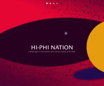 Hiphination.org(A show where philosophy and reality meet) Screenshot
