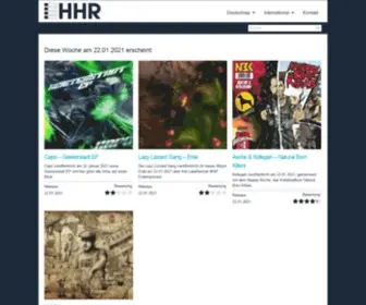 Hiphop-Releases.de(Internationale Hip Hop & Deutschrap Alben) Screenshot