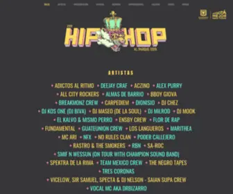 Hiphopalparque.gov.co(Festival Hip Hop al Parque) Screenshot