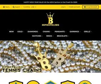 Hiphopbling.com(Hip Hop Jewelry) Screenshot