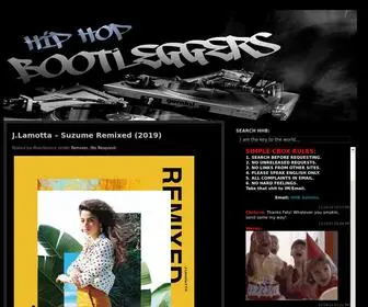 Hiphopbootleggers.net(Hip Hop Bootleggers) Screenshot