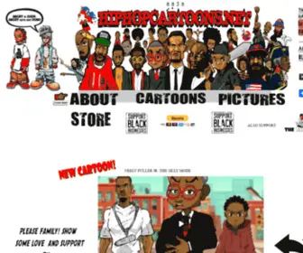 Hiphopcartoons.net(Index) Screenshot