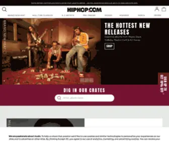 Hiphop.com(Home of the greatest HipHop Records) Screenshot