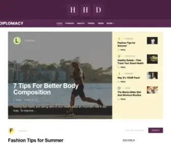 Hiphopdiplomacy.org(News is an Entertainment) Screenshot