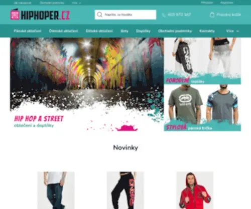 Hiphoper.cz(HIP HOP SHOP) Screenshot