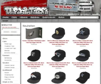 Hiphopgermany.de(Dein Capstore für limited) Screenshot