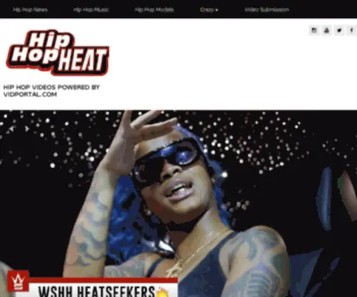 Hiphopheat.com(Hiphopheat) Screenshot