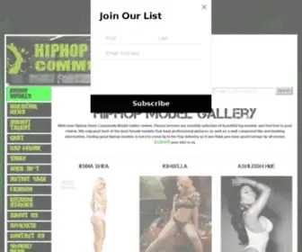 Hiphophoodcommunity.com(HiphopHoodCommunity) Screenshot