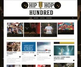 Hiphophundred.com(Hip Hop Hundred) Screenshot