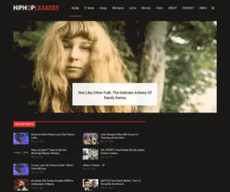 Hiphopleakers.com(HiPHOPLEAKERS) Screenshot