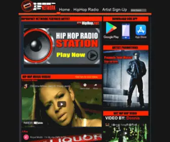 Hiphop.net(The Hip Hop Network) Screenshot