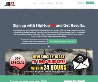 Hiphoppr.net(Hiphoppr) Screenshot