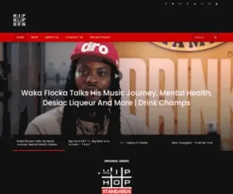 Hiphopsden.com(Hip Hop's Den) Screenshot