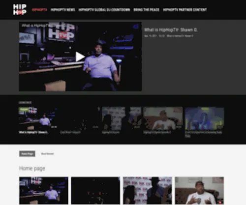 Hiphoptv.com(Join the movement) Screenshot