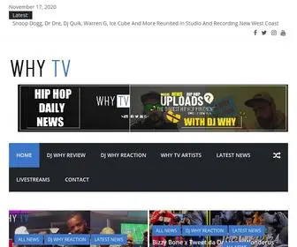 HiphoptvWHY.com(HIPHOP WHYTV) Screenshot