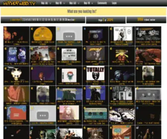 Hiphopweb.tv(Hip Hop WebTV) Screenshot