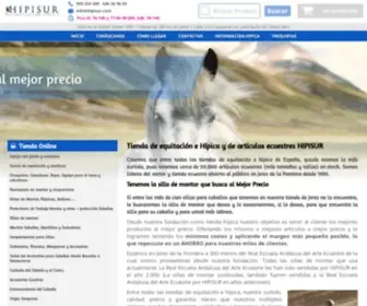 Hipisur.com(Tienda Ecuestre) Screenshot