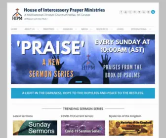 Hipm.org(House of Intercessory Prayer Ministries) Screenshot