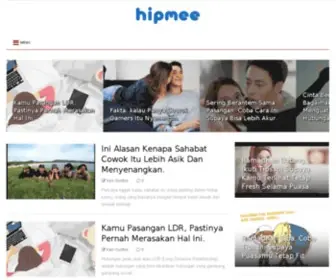 Hipmee.com(Media Online Indonesia) Screenshot