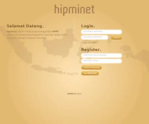 Hipmi.net(HIPMINet) Screenshot