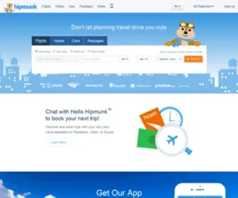 Hipmonk.com(Cheap Flights) Screenshot