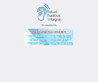Hipoacusia.mx(Salud Auditiva Integral) Screenshot