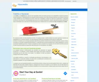 Hipocredito.com(Créditos e Hipotecas) Screenshot