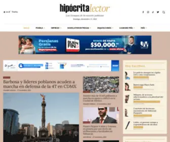 Hipocritalector.com(Hipócrita Lector) Screenshot