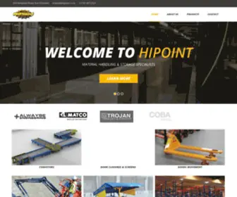 Hipoint.co.za(HiPoint Material Handling) Screenshot