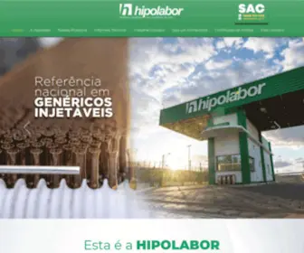 Hipolabor.com.br(Indústria Farmacêutica) Screenshot