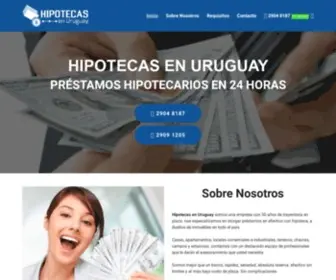 Hipotecasenuruguay.com.uy(Hipotecas en Uruguay) Screenshot