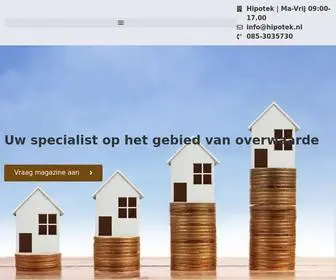 Hipotek.nl(Overwaarde opnemen) Screenshot