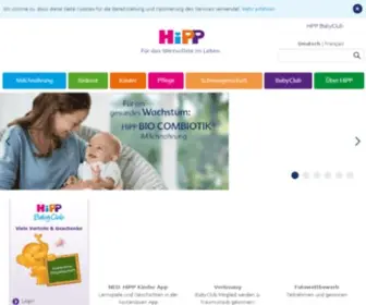 Hipp.ch(HiPP Babyn) Screenshot