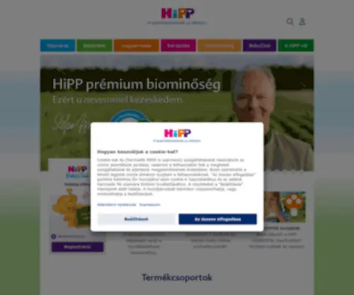 Hipp.hu(Magyarország) Screenshot