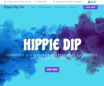 Hippiedipinc.com(Hippie Dip CBD Products) Screenshot