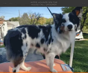 Hippiehoundsspa.com(Mobile Dog Grooming) Screenshot