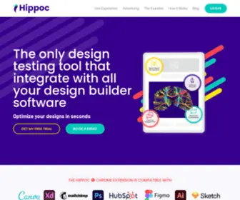 Hippoc.ai(Run predictive A/B test on Ads & landing page in seconds) Screenshot