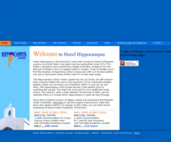 Hippocampus-Hotel-Greece.com Screenshot