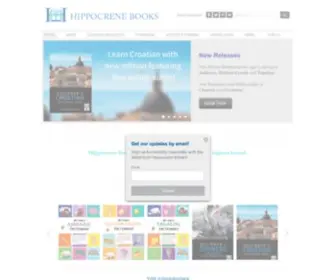Hippocrenebooks.com(Hippocrene Books) Screenshot