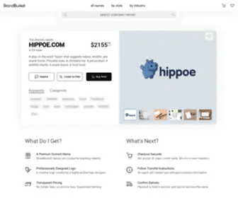 Hippoe.com(Purchase today. Starter logo inc) Screenshot