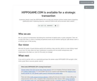 Hippogame.com(Inquiry) Screenshot