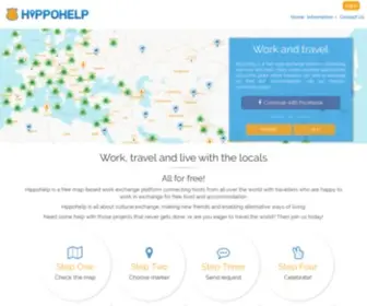 Hippohelp.com(Hippohelp Work Exchange) Screenshot